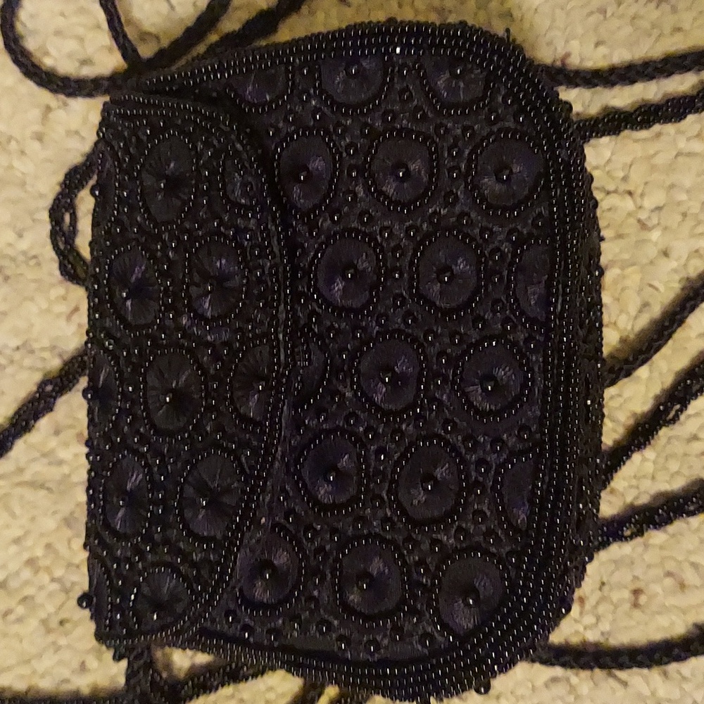 Sasha Fabiani Handmade beaded purse